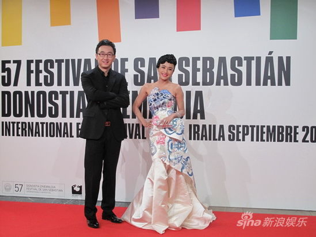 陆川秦岚亮相西班牙电影节