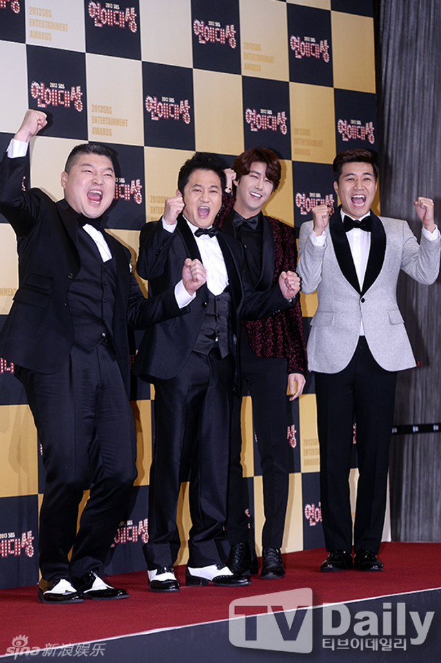 姜虎东、朴俊奎、帝国之子成员光熙、金钟民