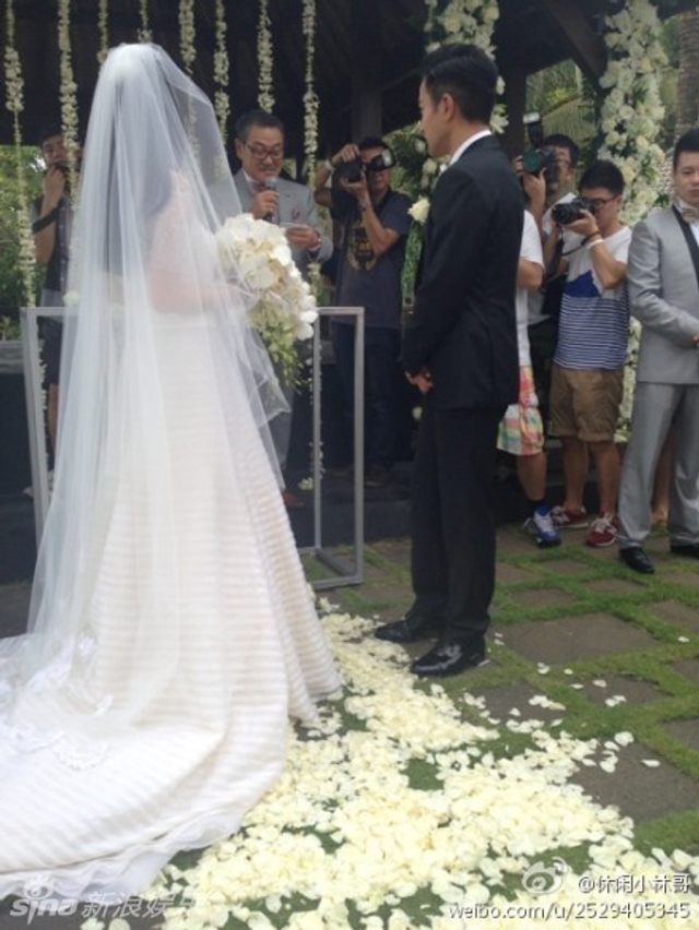 杨幂婚礼现场