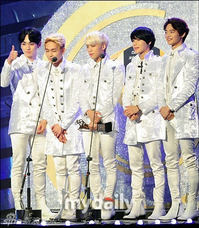 SHINee发表感言