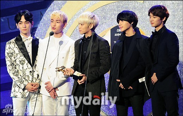 SHINee帅气