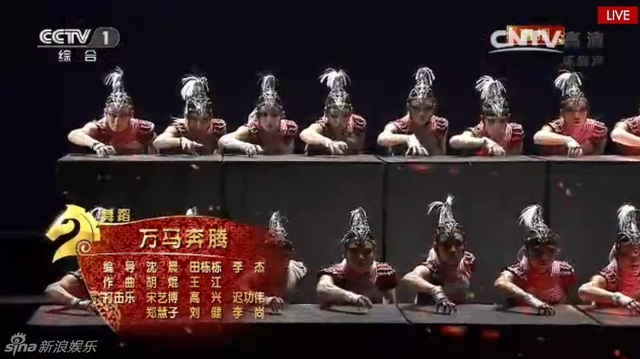 马年春晚群舞《万马奔腾》