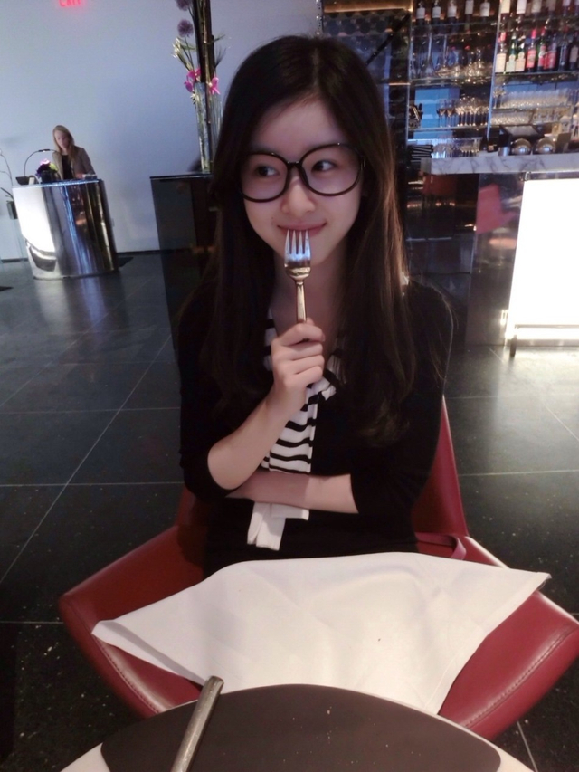 奶茶妹准备就餐