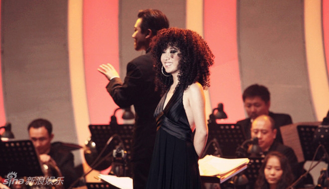 孟楠在音乐会上