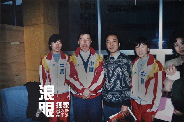 在春晚现场与马家军团队