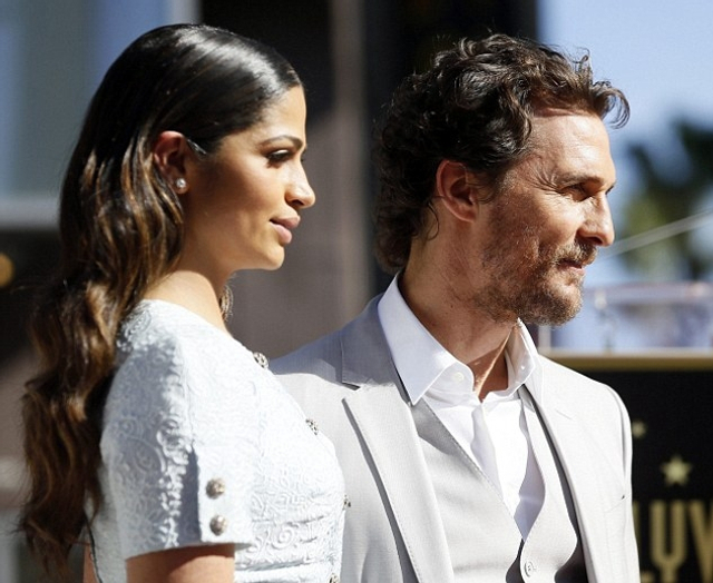 马修麦康纳和妻子Camila Alves