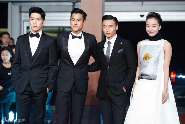 《黄飞鸿》首映 彭于晏唤井柏然十三姨