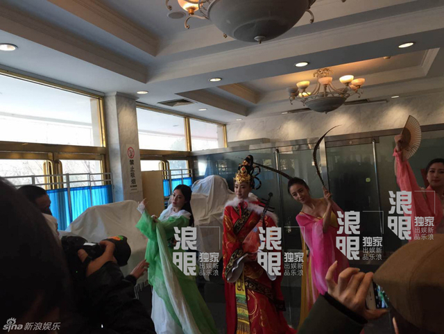 曝秦岚《四大美人》造型
