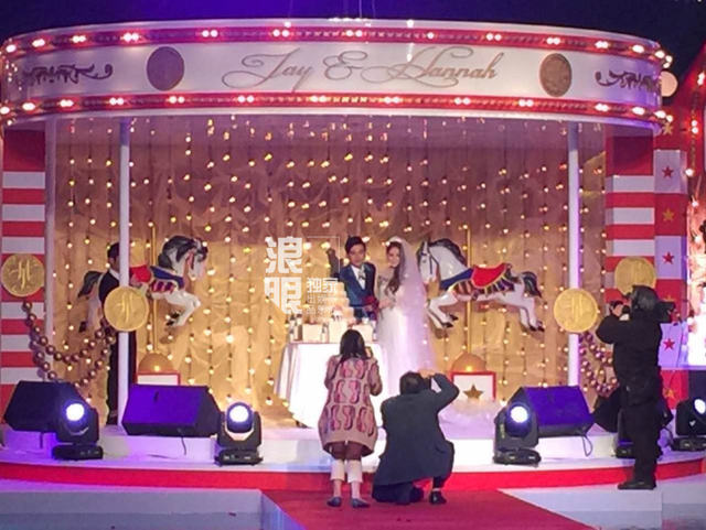 周杰伦与昆凌婚礼内场