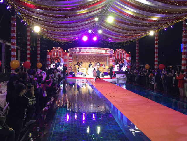 周杰伦与昆凌婚礼内场