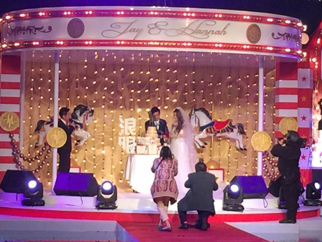 周杰伦与昆凌婚礼内场