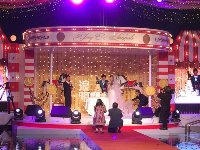 周杰伦与昆凌婚礼内场