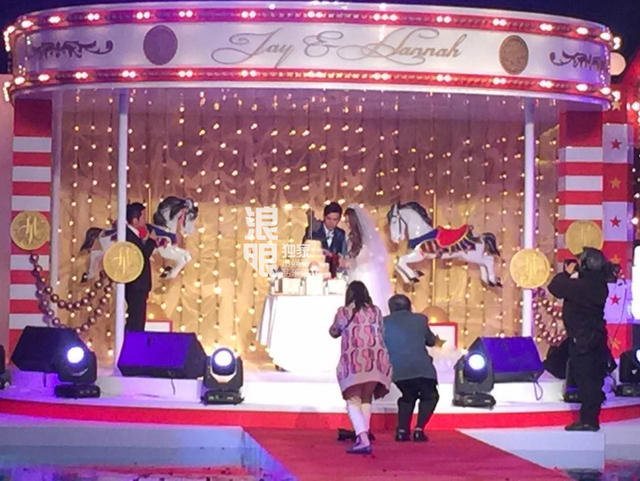 周杰伦与昆凌婚礼内场