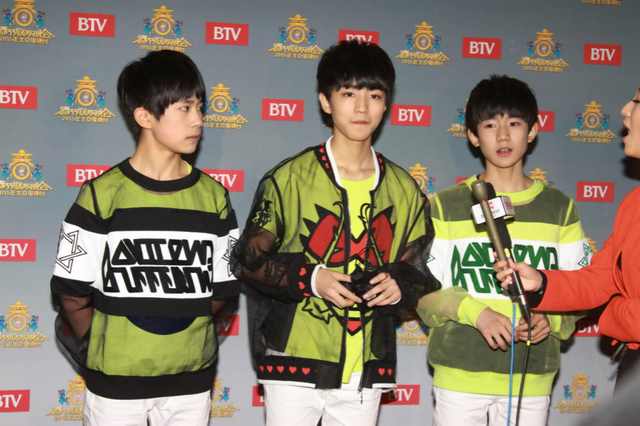 TFboys洋溢青春活力