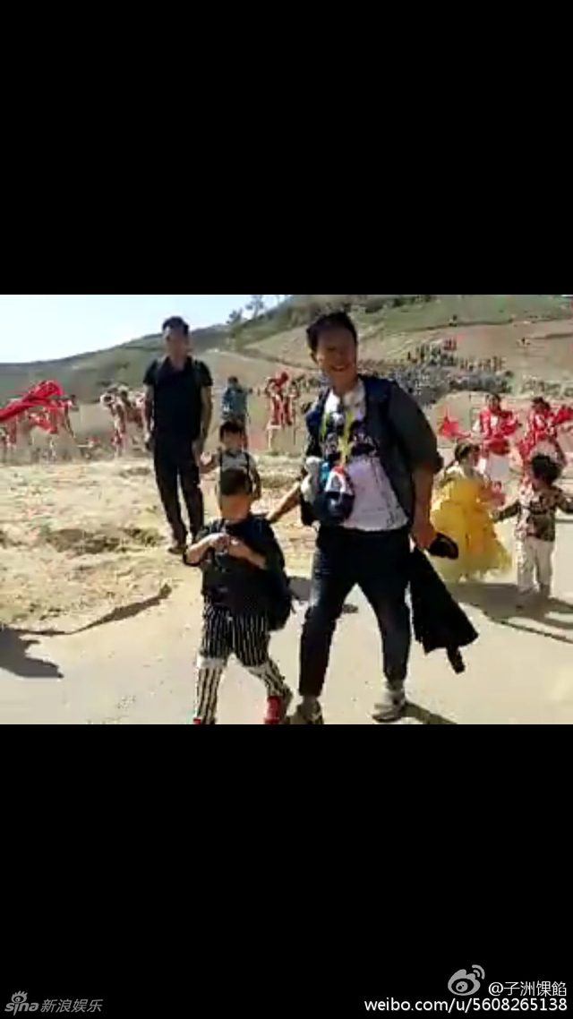 摄制组进山拍摄