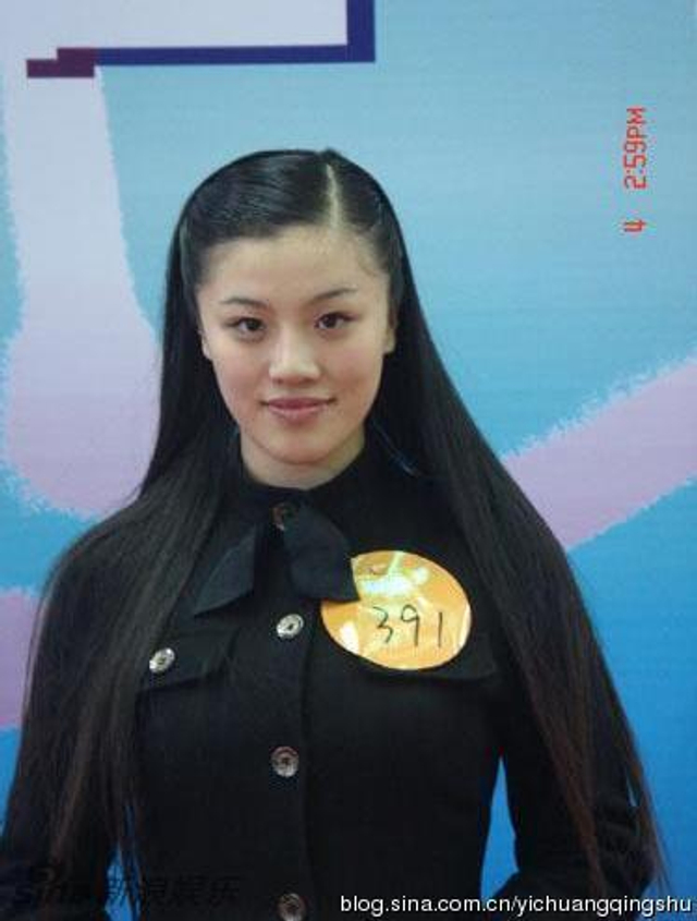 葛天早年参加选秀照