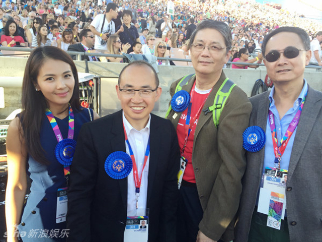 刘涛任出席特奥会开幕式