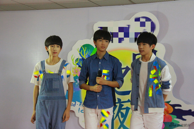 TFboys礼貌采访获赞