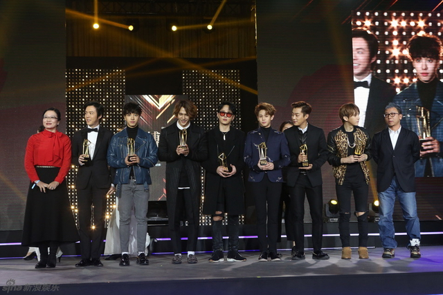 BEAST获人气组合荣誉