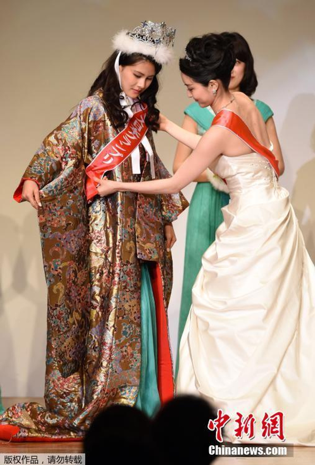 日本小姐选美大赛 20岁名校女生夺冠