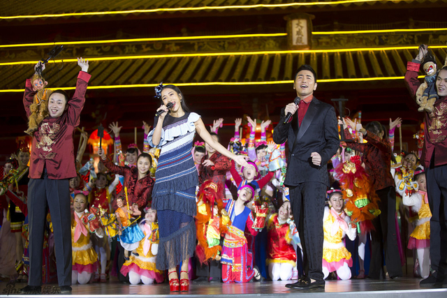 央视猴年春晚 吉克隽逸沙宝亮唱《快乐想念》