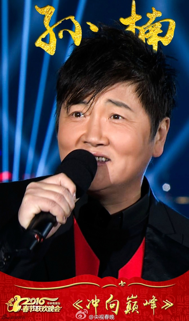 央视猴年春晚 张杰孙楠献唱