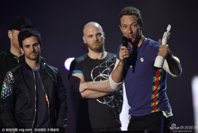 最佳英国组合奖 酷玩乐队