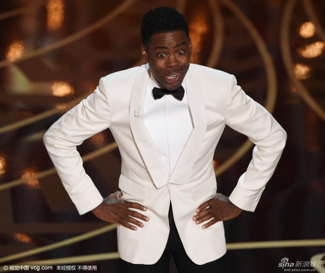 主持人克里斯-洛克搞怪