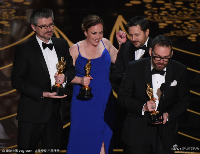 最佳视觉效果奖：《机械姬》