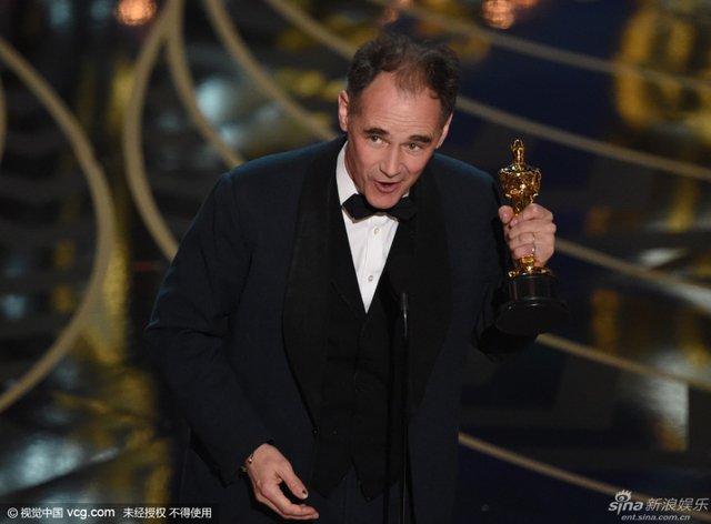 最佳男配角：马克-里朗斯/《间谍之桥》