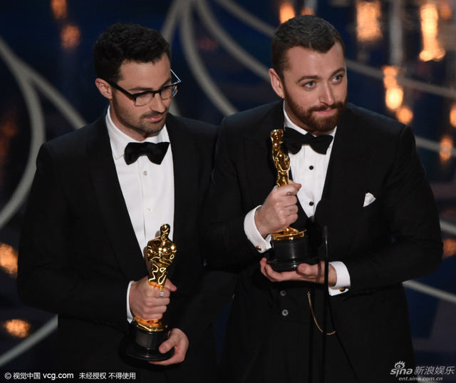 最佳原创歌曲：萨姆-史密斯/《007：幽灵党》