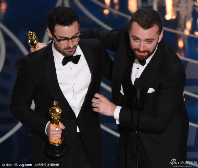 最佳原创歌曲：萨姆-史密斯/《007：幽灵党》