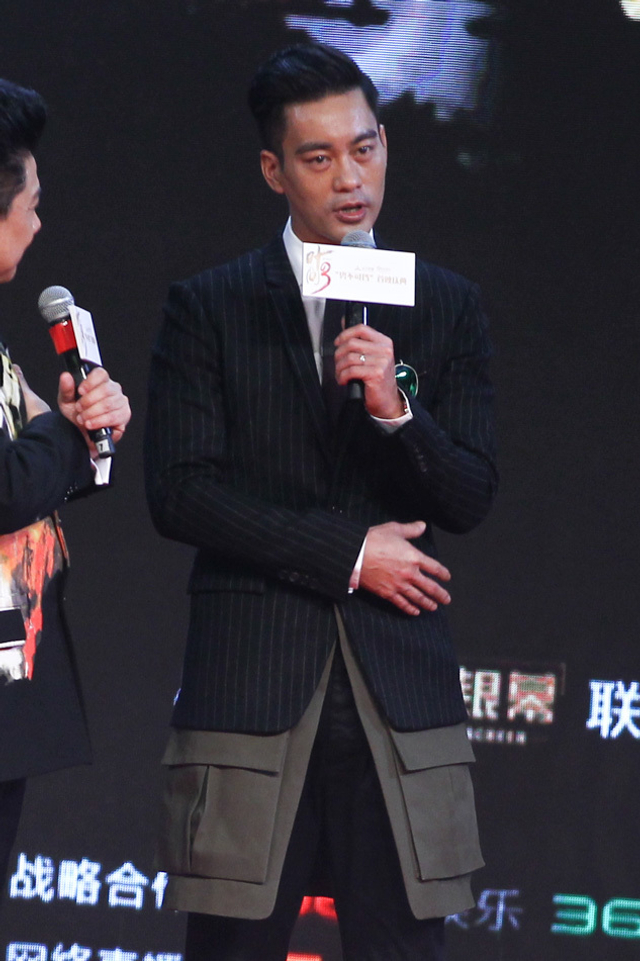 陈国坤亮相现场