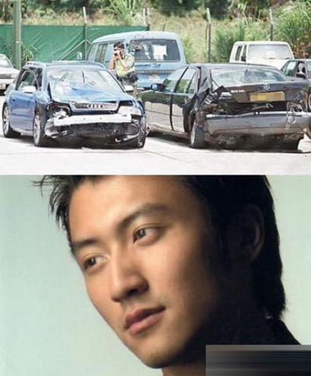谢霆锋有过好几次车祸
