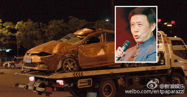 评书艺术家田连元受伤，小儿子田昱当场身亡