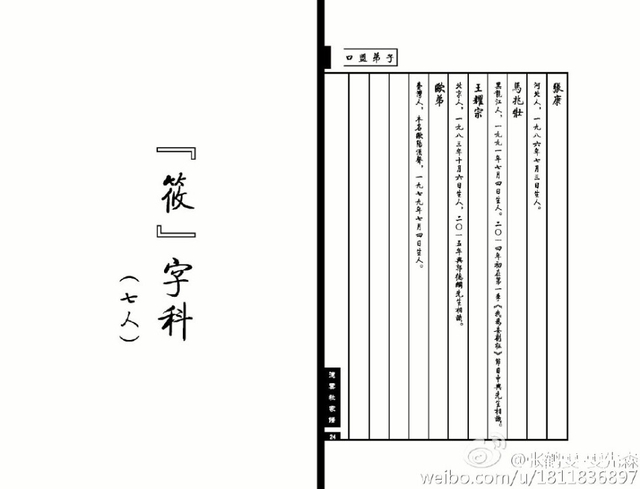 德云社家谱