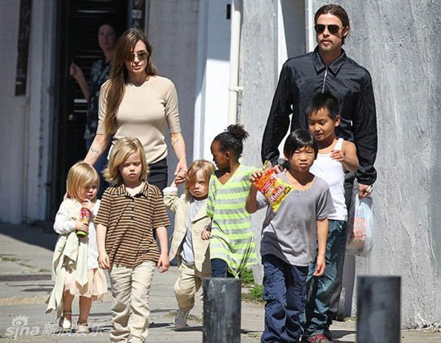 朱莉皮特昔日恩爱瞬间盘点