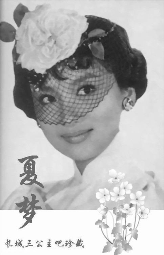 夏梦生前绝美旧照