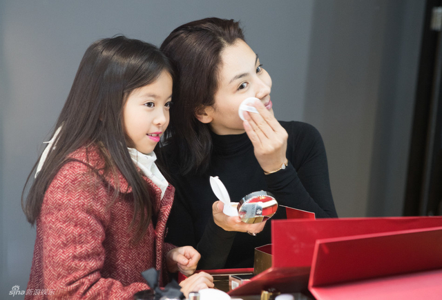 刘涛和女儿