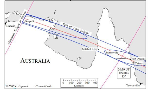 2012澳大利亚日全食观测全过程