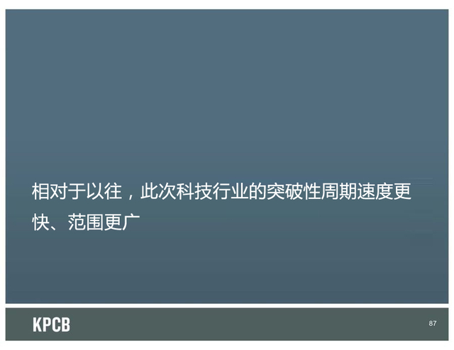 与之前相比,科技破坏周期速度大幅加快了