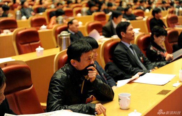 2012年1月11日,浙江省政协委员马云