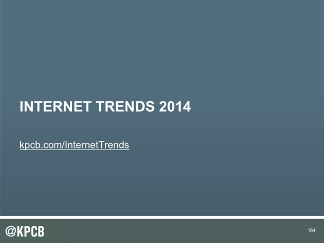 互联网女王:2014年互联网趋势报告