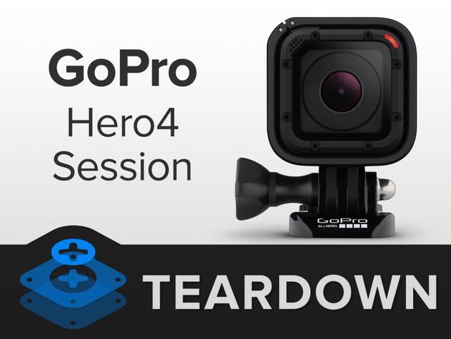 复原难度极高GoPro Hero4 Session暴力拆解_新浪图片