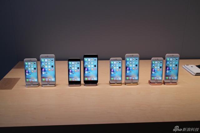 iPhone 6s及Plus真机图