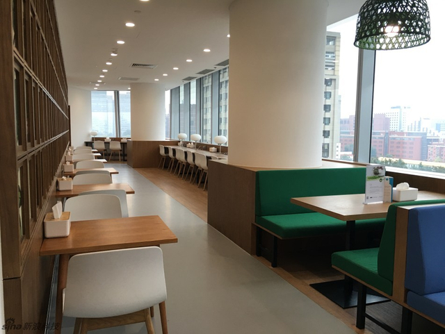 Google北京办公室食堂