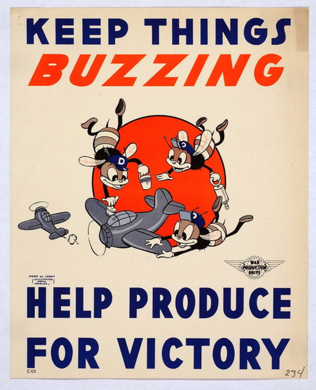 二战美国反日宣传画