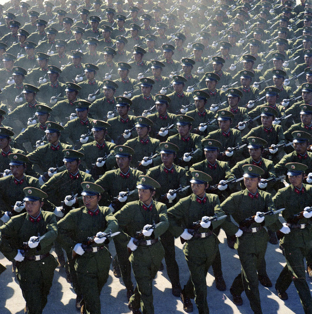阅兵哪家强:各国阅兵旧照