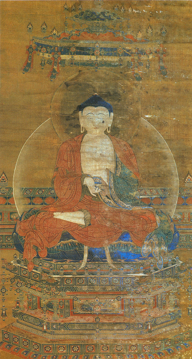 明宝宁寺水陆画之佛像