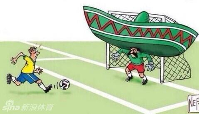 巴西队面对的奥乔亚